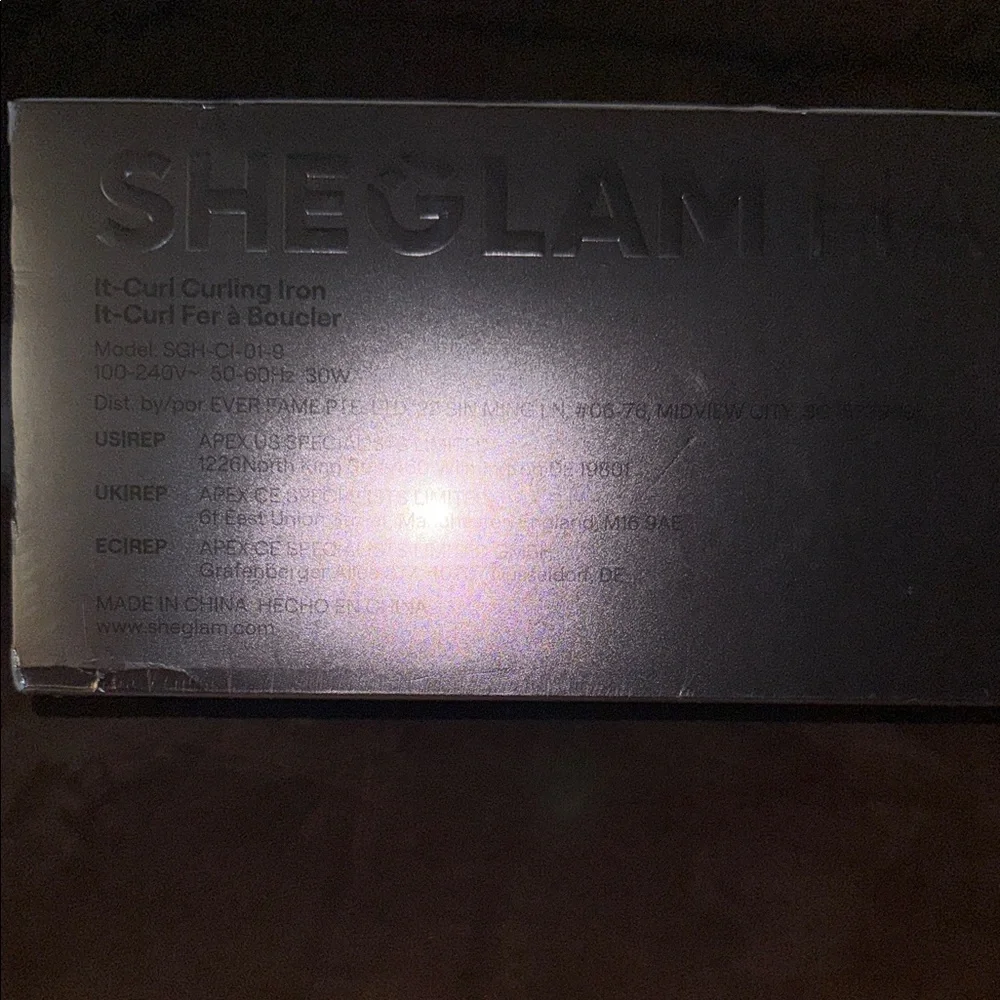SheGlam Hair It-Curl Curling Iron - Picture 6 of 6